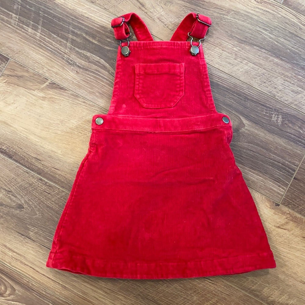 Hannah Andersson red jumper dress